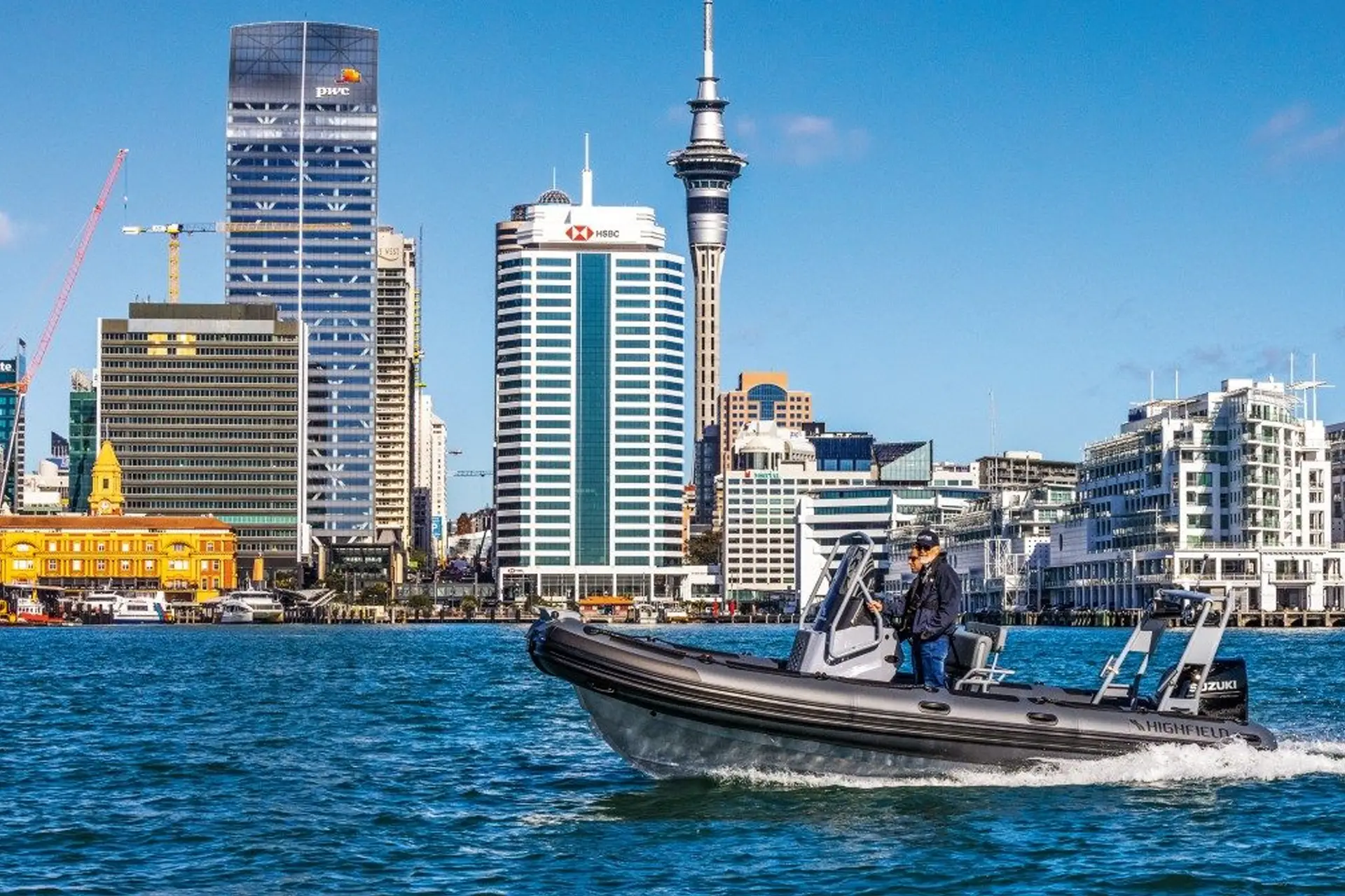 Highfield Patrol 600 featuring Maxtek Hydraulic Steering 02