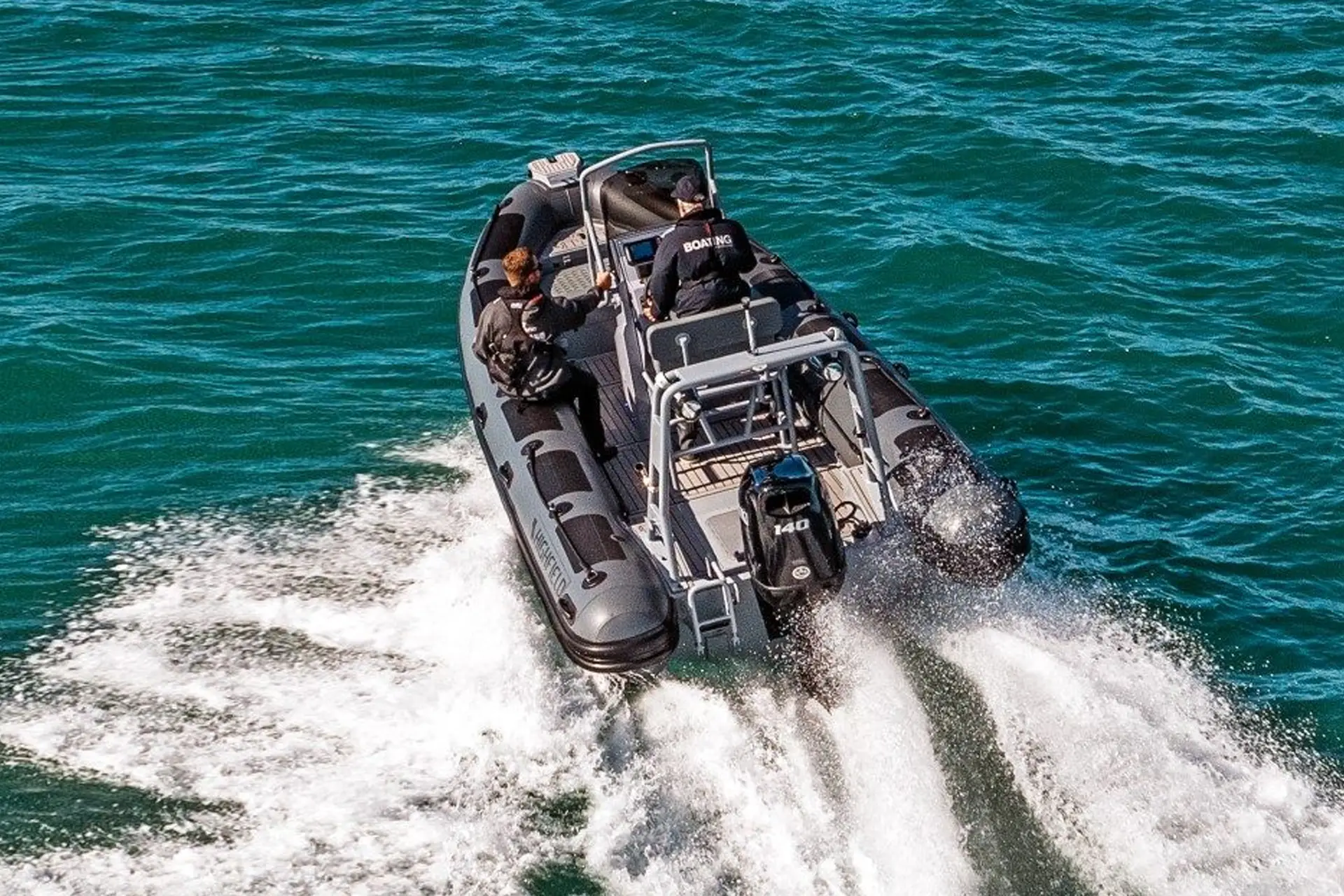 Highfield Patrol 600 featuring Maxtek Hydraulic Steering 05