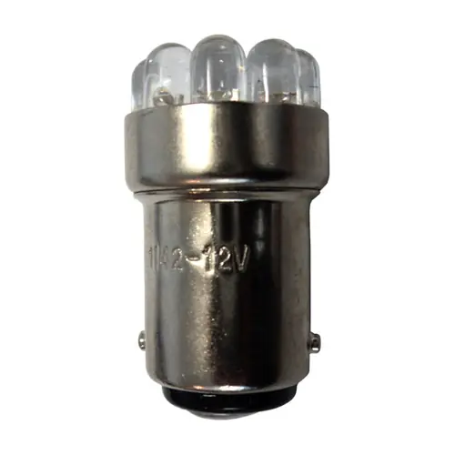 LED (9) Bulb - 12V Bayonet, Parallel Pin, 2 Contact