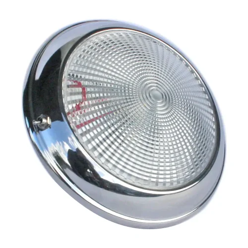 Slim-Line LED Ceiling Light with Switch - (Warm) 132mm