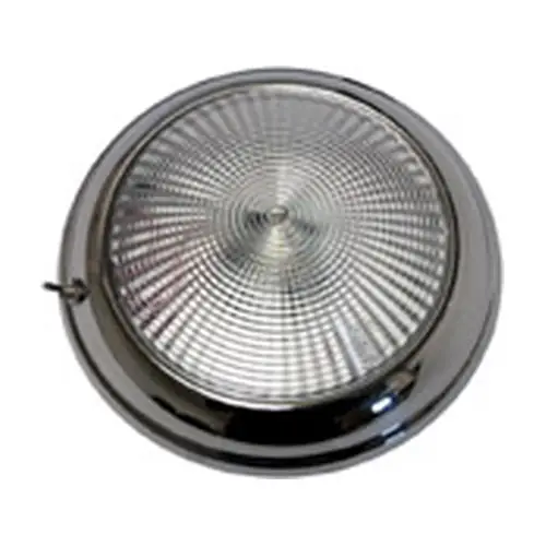 Slim-Line LED Ceiling Light with Switch - (Warm) 132mm