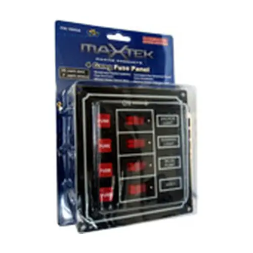 3 Way Fused Switch Panel with USB Charger