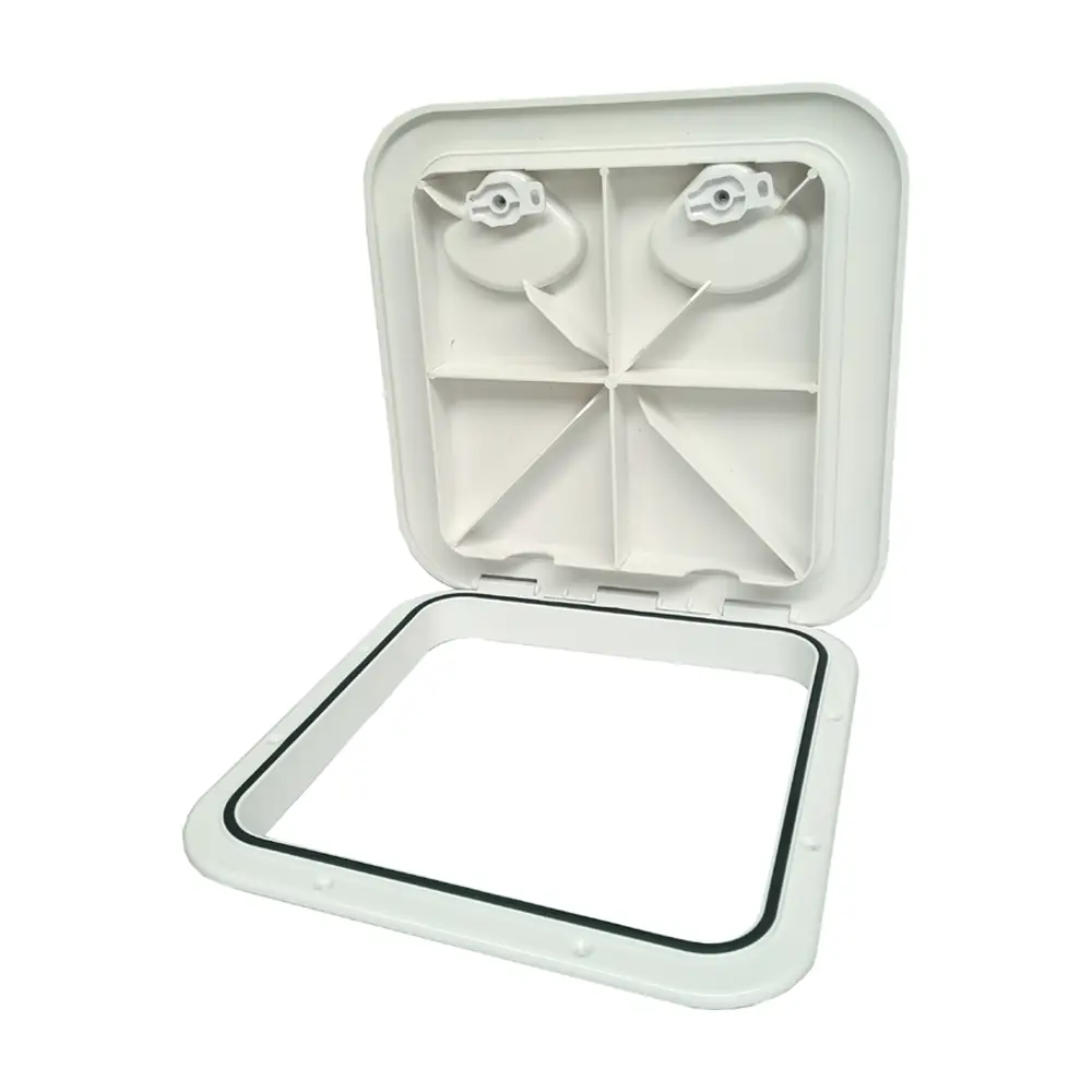 440mm x 315mm Medium White Budget Hatch