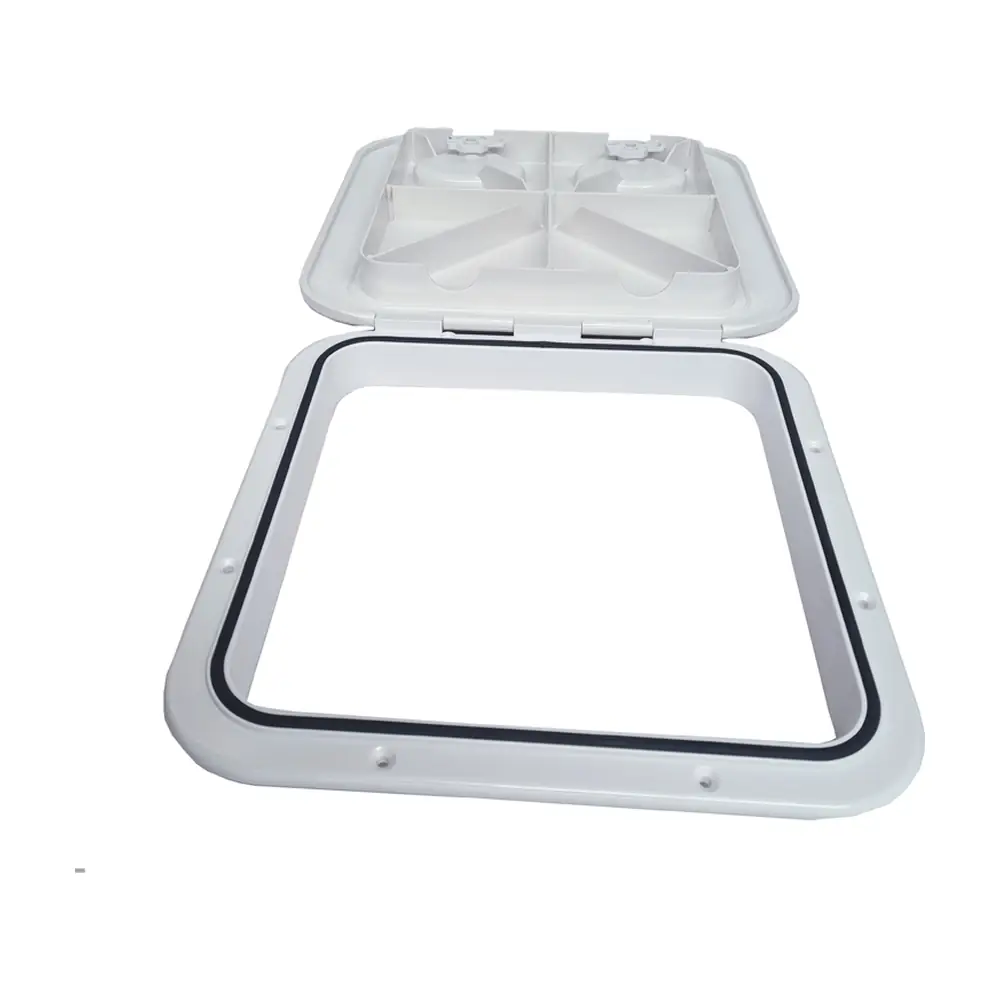 440mm x 315mm Medium White Budget Hatch