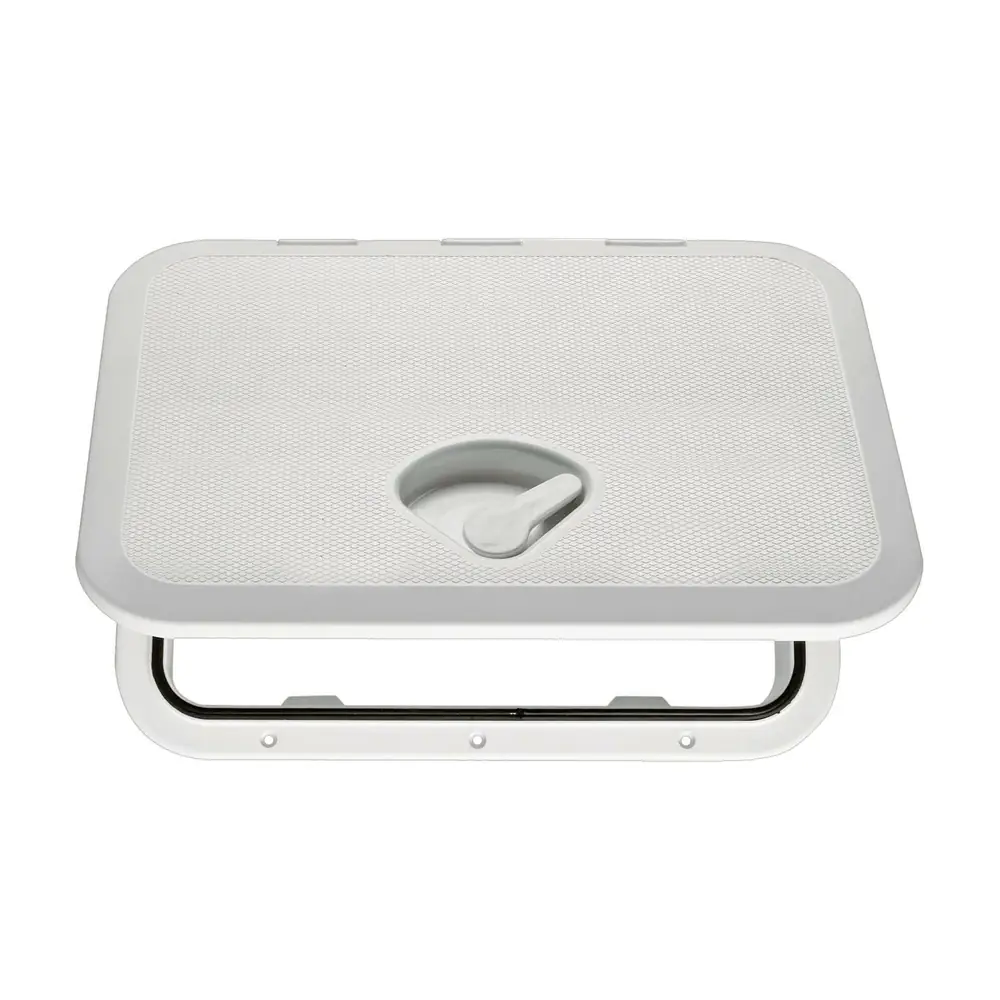 375mm x 270mm Small White Budget Hatch