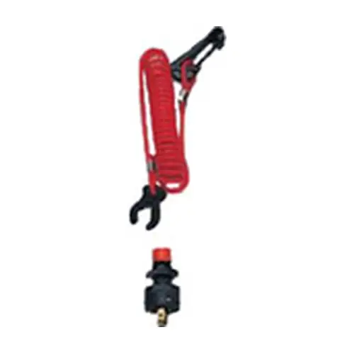 Kill Switch with Coil Lanyard