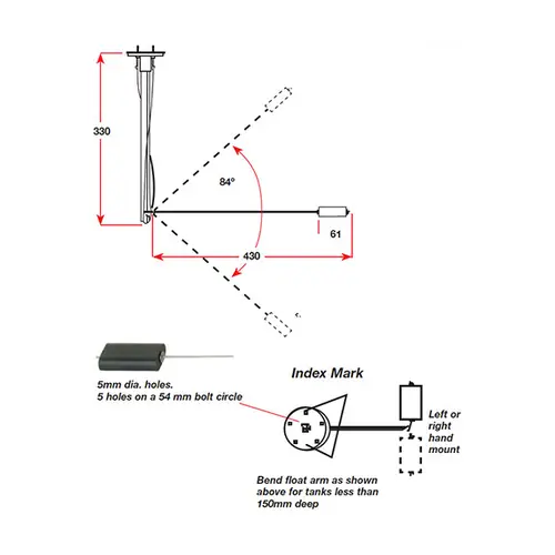 Fuel Tank Sender 12v