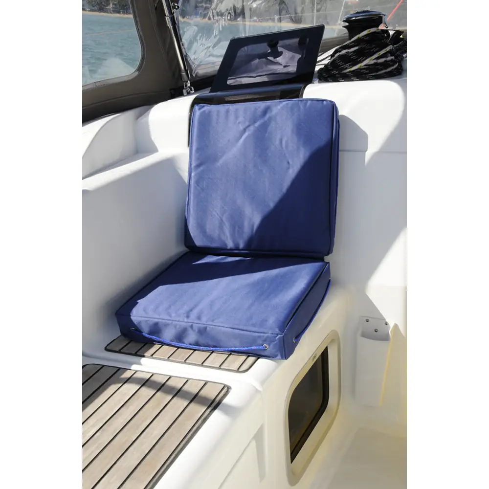 Floating Deck Cushion with Back Rest