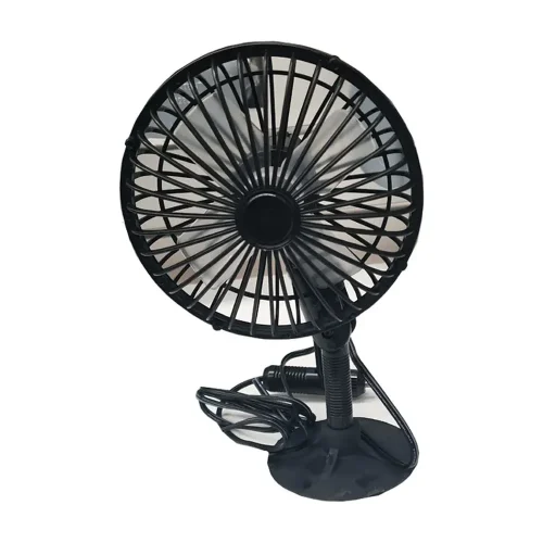 Cooling fan with 5” blade - Suction Cup Mount
