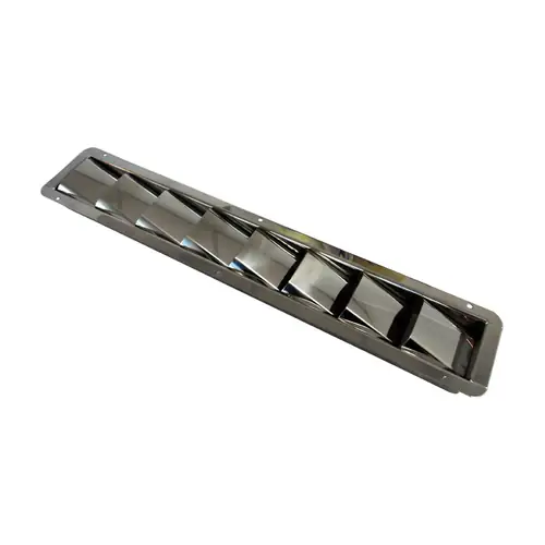8 Louvre Stainless Engine Vent