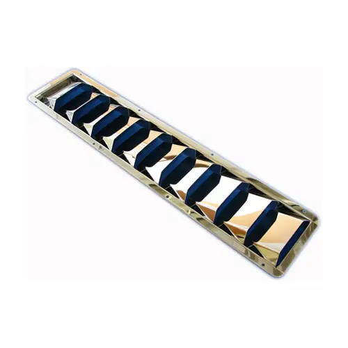 10 Louver Vent - Stainless Steel