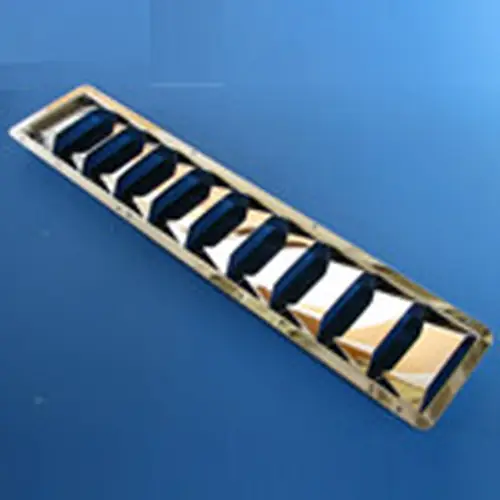 10 Louver Vent - Stainless Steel