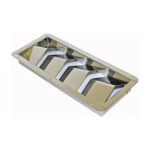 4 Louver Vent - Stainless Steel