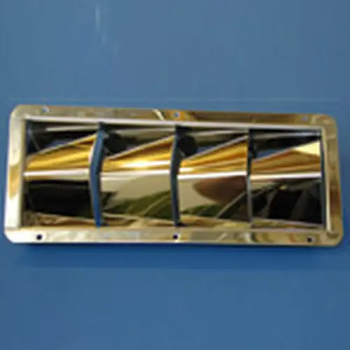 4 Louver Vent - Stainless Steel