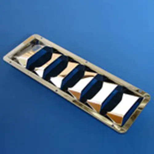 6 Louver Vent - Stainless Steel