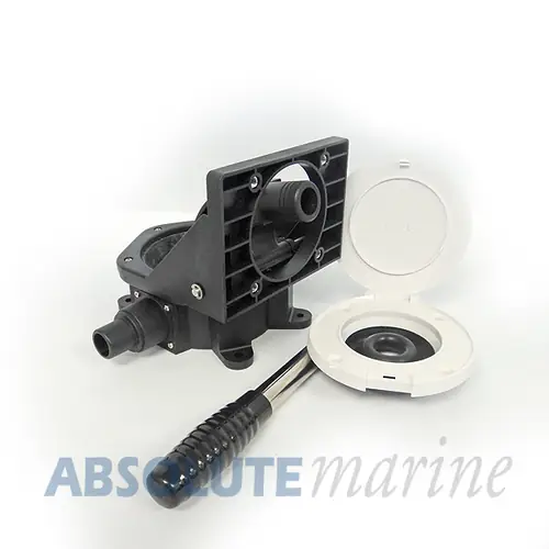Bulkhead Manual Bilge Pump - Nylon 57LPM