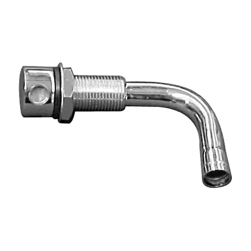 1 1/8" (28mm) - 90 Degree Down Vent - Chrome