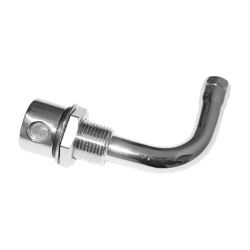 1/2" (12.5mm) - 90 Degree Up Vent - Chrome