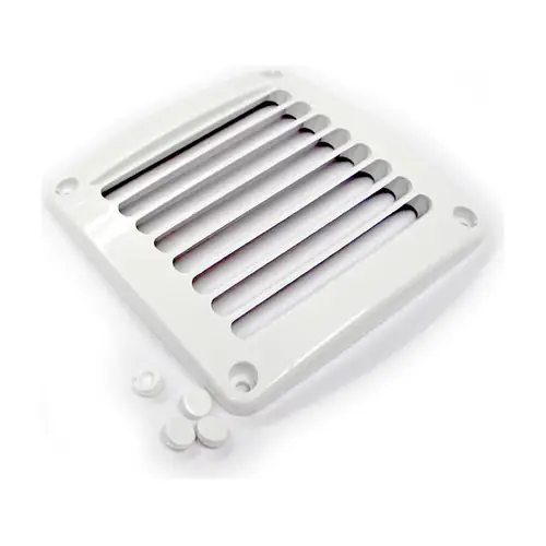 Square Vent ABS Plastic - 118mm X 118mm