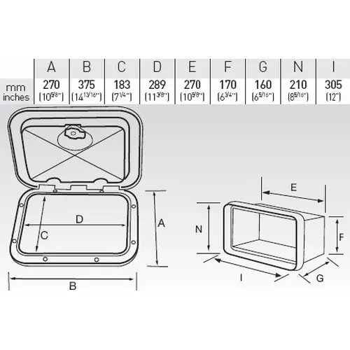 Tackle Box Locker - Grey