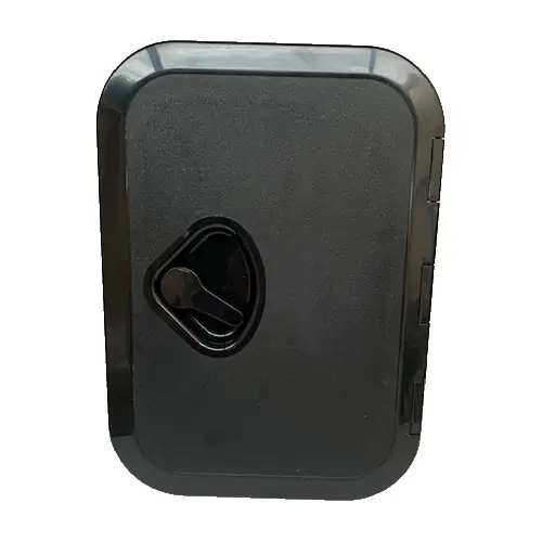 Rectangular Hatch with Box - Black