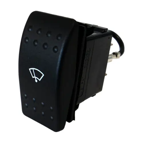 Wiper Switch - 2 Speed Select + Park - Carlingtech 12-24v
