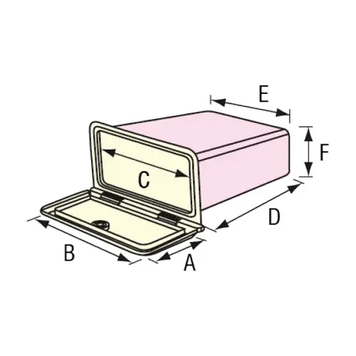 Glove Box 174(h) x 292(l)mm