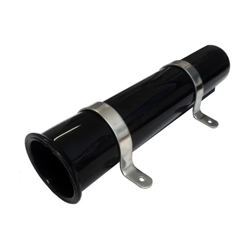 Rod Holder Black with SS brackets