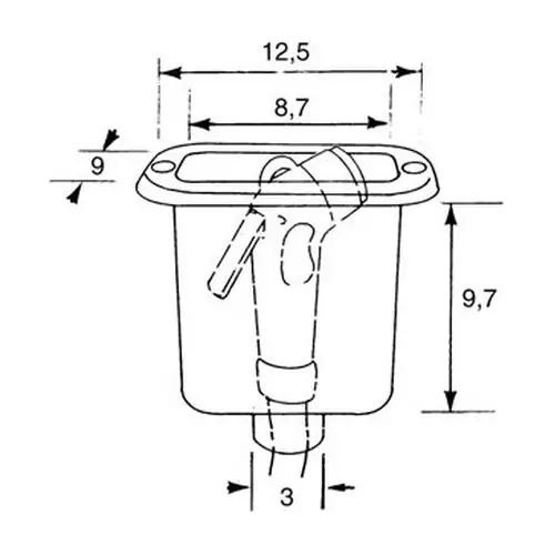 Shower Box with Cap