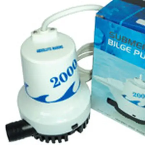 Absolute Marine Bilge Pump - 2000 gph 24V