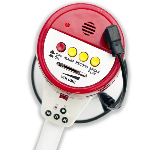 Megaphone with Siren & Separate Microphone - 30Watt