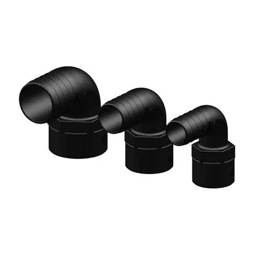Hose Tail 1" (25mm) BSP Female 90 degree bend (90775)