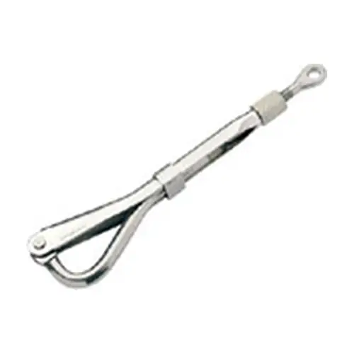 PELICAN HOOK, EYE END - 6.4mm S/S