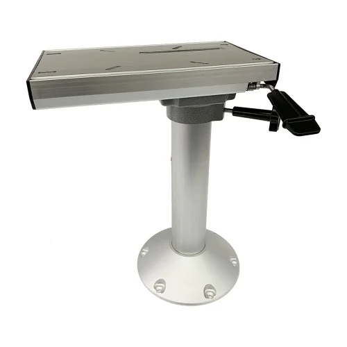Fixed 460mm Seat Pedestal with Swivel & Slider