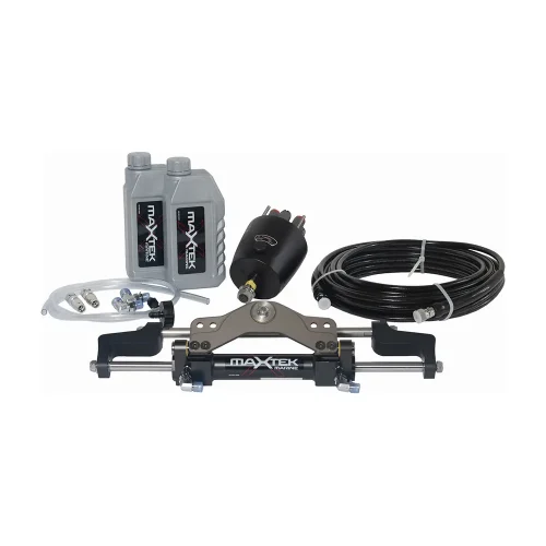 Hydraulic Outboard Steering 150HP - maXtek Complete Bullhorn