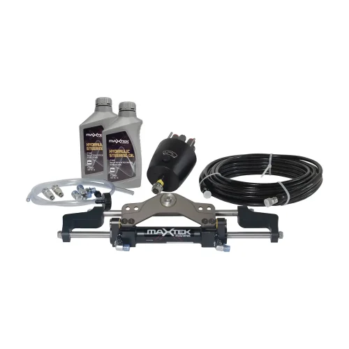 Hydraulic Outboard Steering 150HP - maXtek Complete Bullhorn
