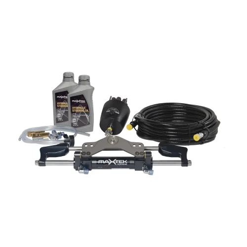 Hydraulic Outboard Steering 350hp - maXtek Complete Bullhorn