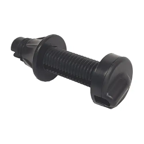 Bulkhead Cable Pass-Thru Fitting -7 mm Black