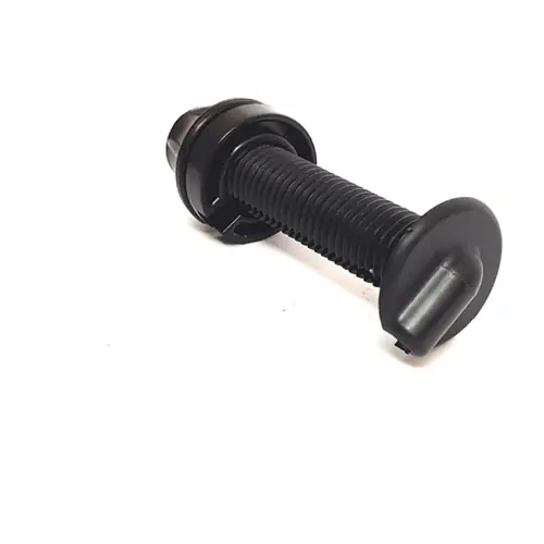 Bulkhead Cable Pass-Thru Fitting -7 mm Black