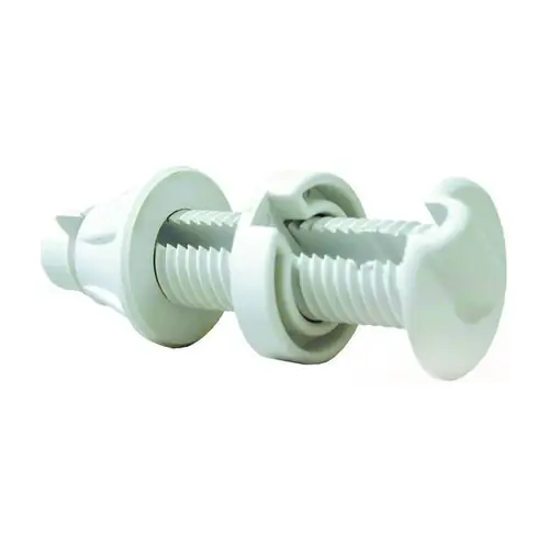 Bulkhead Cable Pass-Thru Fitting -7 mm White
