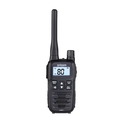 Oricom 2 Watt Handheld UHF Radio Twin Pack