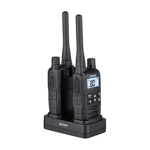 Oricom 2 Watt Handheld UHF Radio Twin Pack