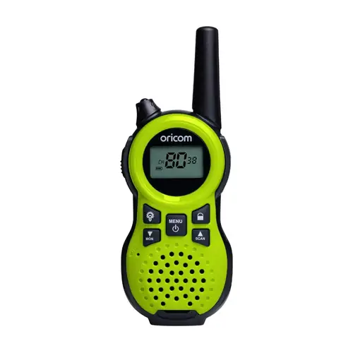 0.5 Watt Handheld UHF CB Radio TWIN PACK ORANGE/GREEN