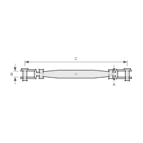 Pipe Turnbuckle Jaw - Jaw