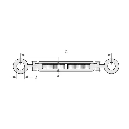 Turnbuckle Eye - Eye
