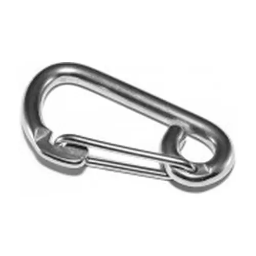 Spring Hook with Eyelet (Wire Gate)