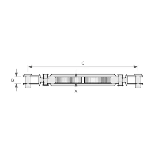 Turnbuckle Jaw - Jaw