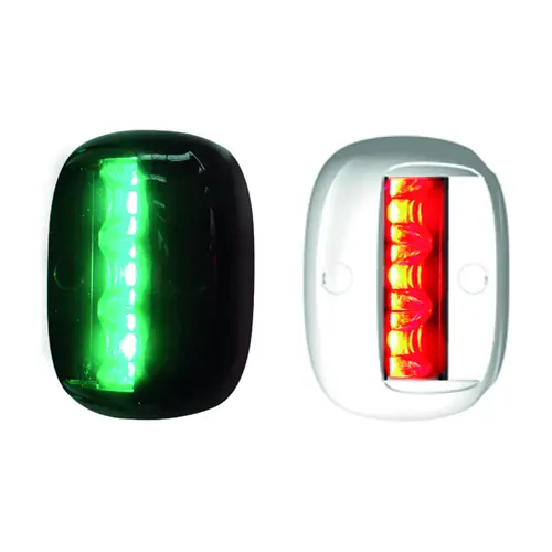 LED Port Starboard Lights 12-20m LED 12-24V (71968 & 71969)