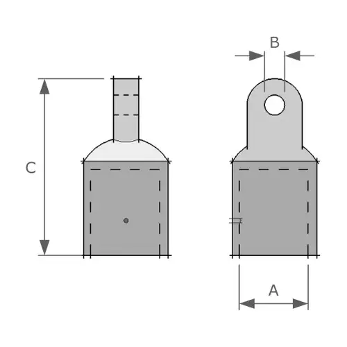 Rail Fitting (Top Cap)