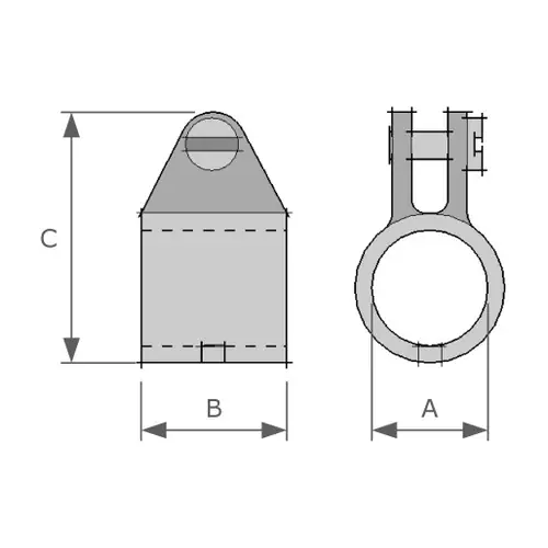 Rail Fitting (Top Slide Cap)